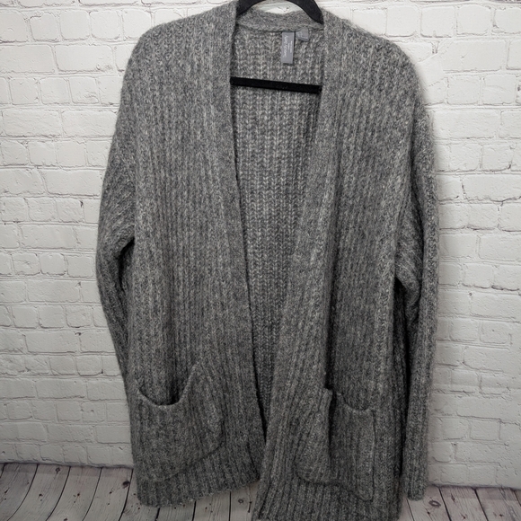 Sweaty Betty Heather Gray Women's Cardigan - Picture 1 of 8